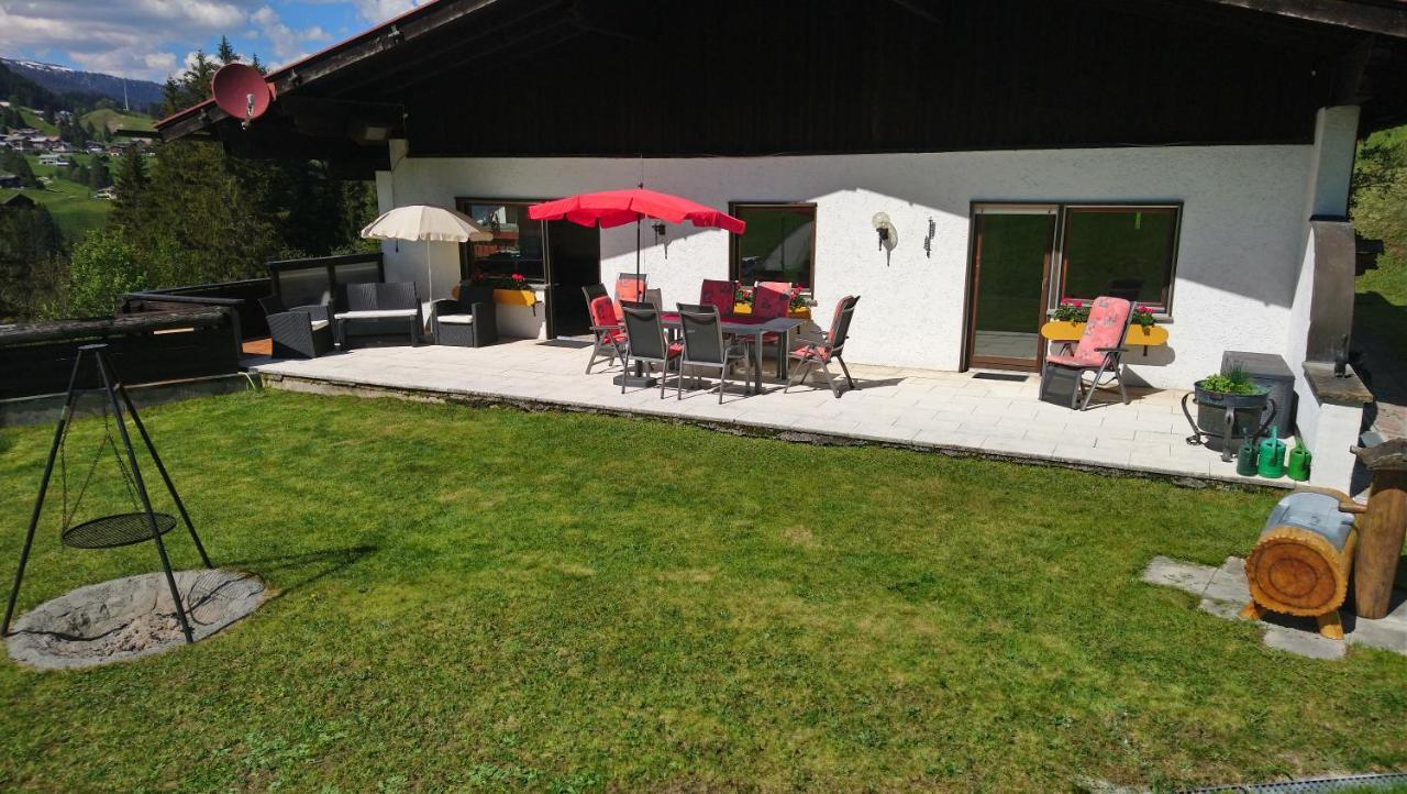 Ferienhaus Schwendle Villa Mittelberg Exterior foto